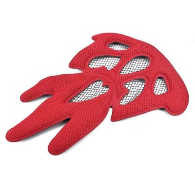 Le revêtement respirable pressant chaud de casque de moto capitonne le remplacement de coussin