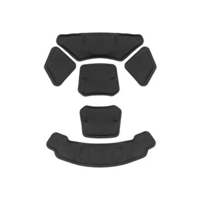 Casque de mousse de noir d'OEM capitonnant résistant à l'usure de revêtement adapté aux besoins du client